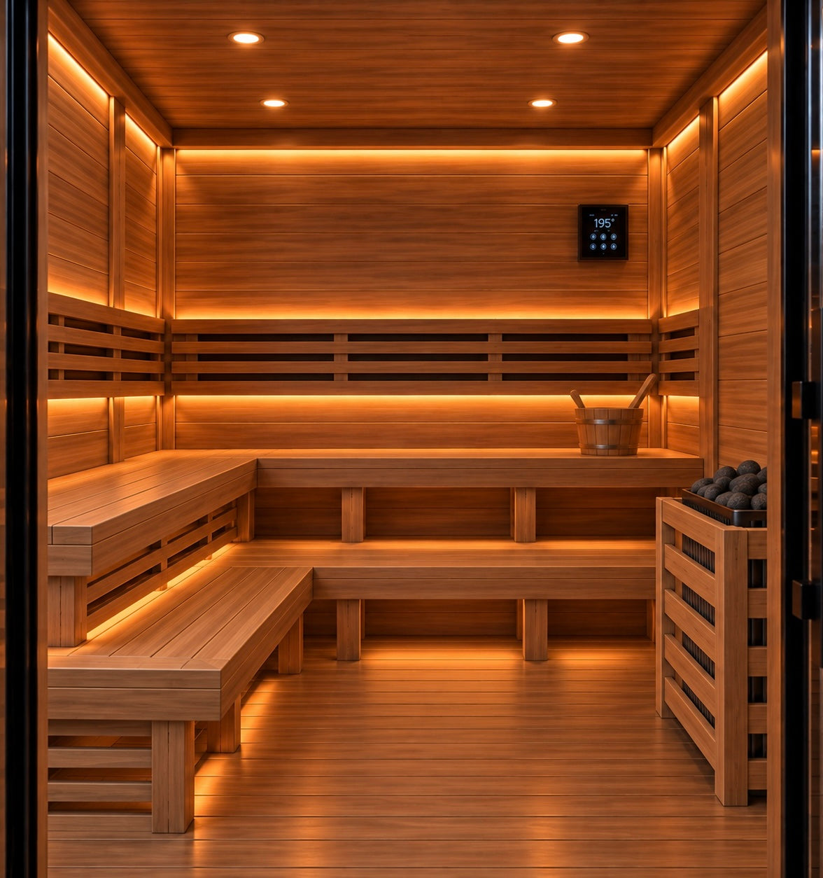 Monterey 4-Person Indoor Sauna