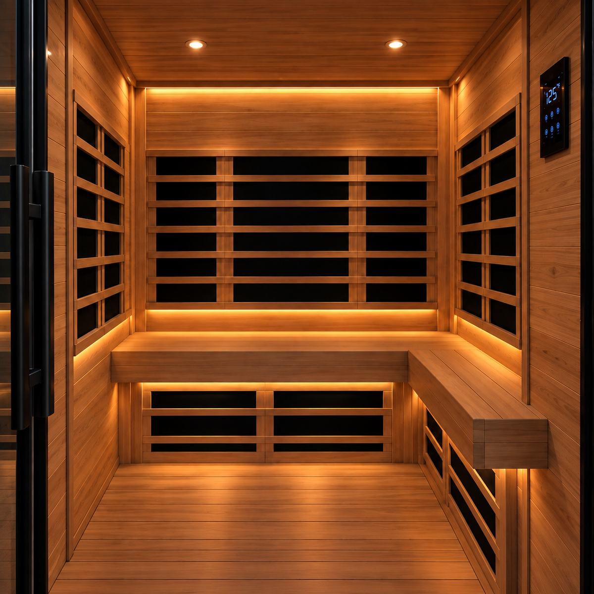 Malibu 4-Person Outdoor Infrared Sauna