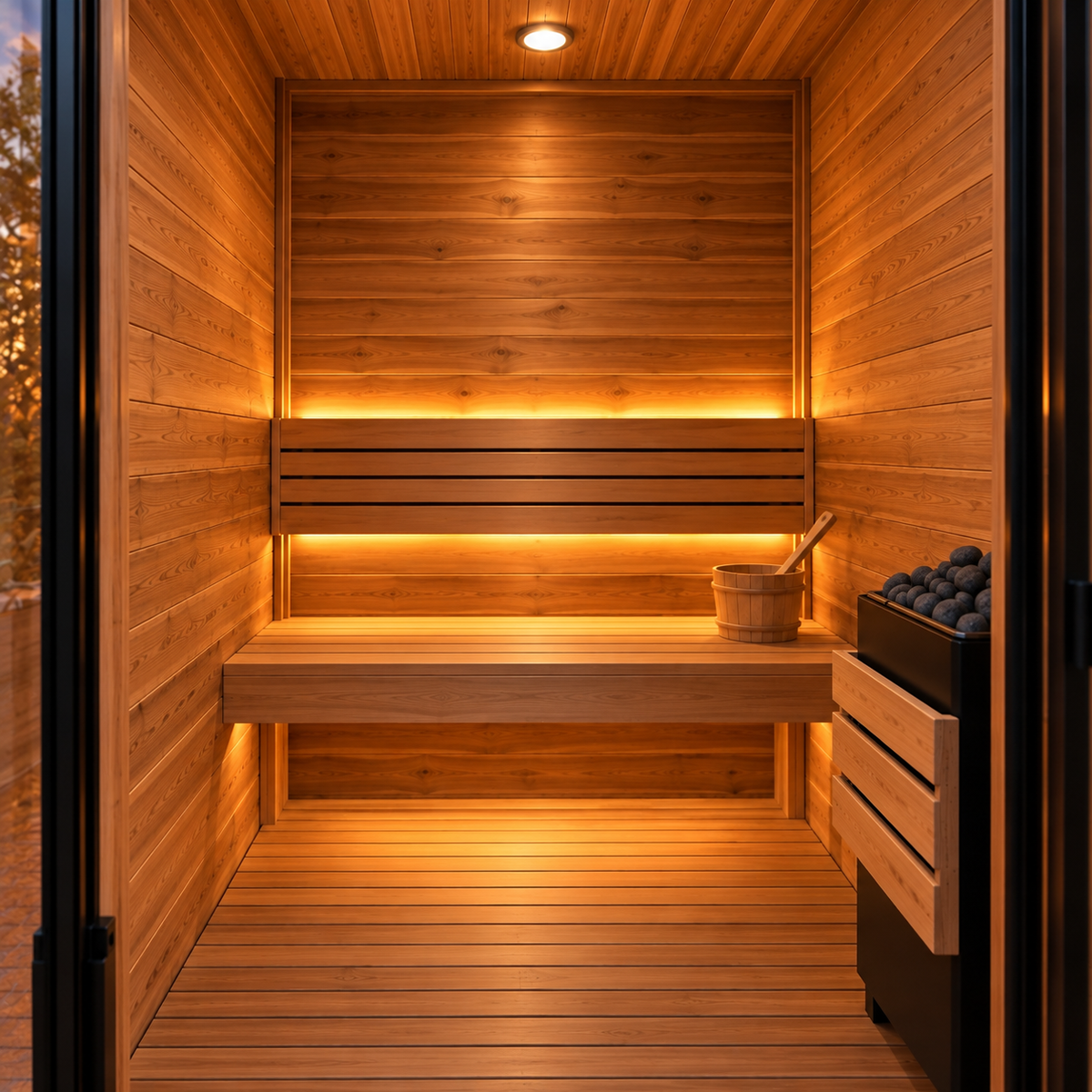 Tahoe 2-Person Outdoor Sauna