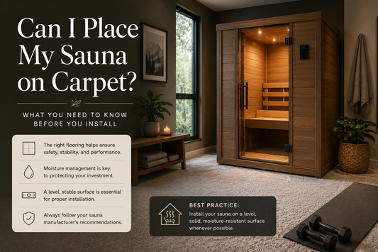 Can I Place My Sauna on Carpet?