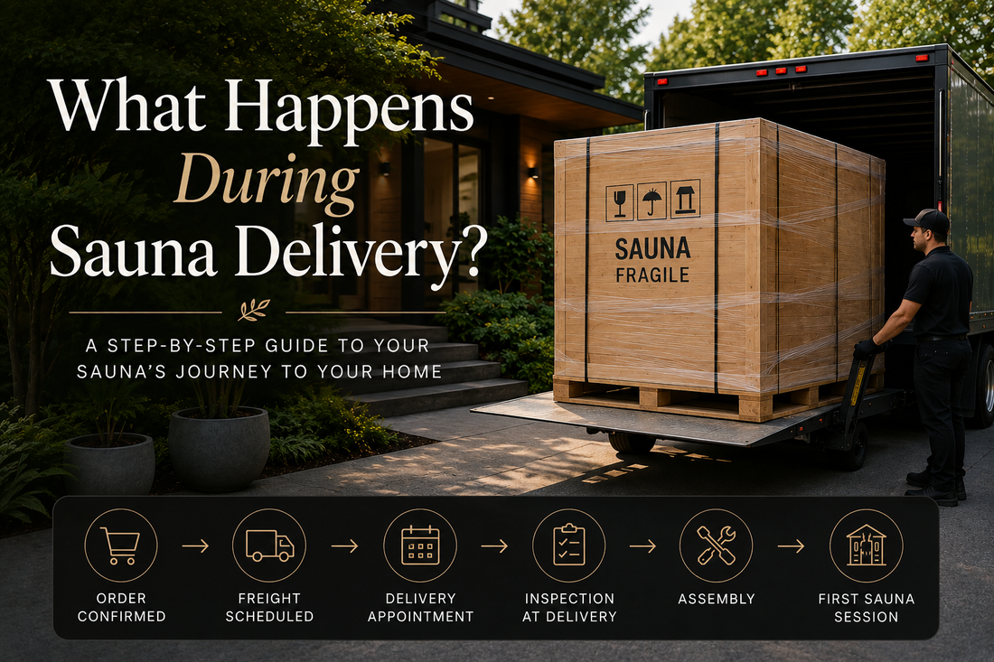 What Happens During Sauna Delivery?