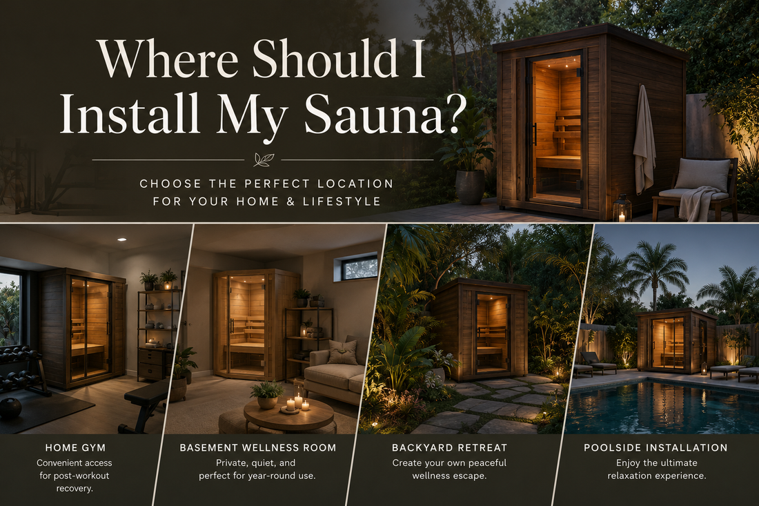 Where Should I Install My Sauna?