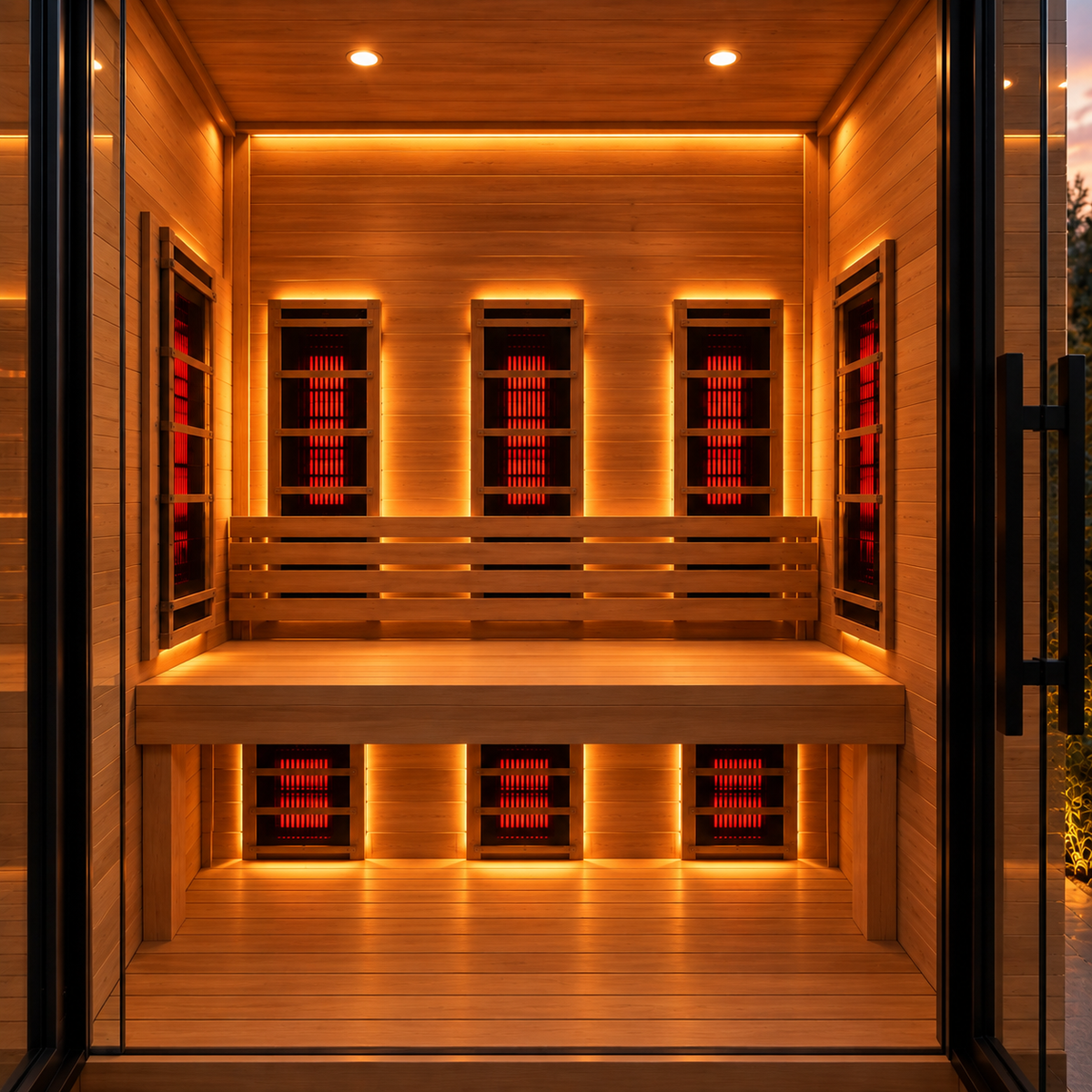 Sedona 3-Person Outdoor Infrared Sauna