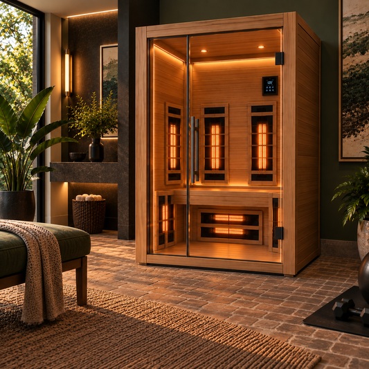 Newport 2-Person Indoor Infrared Sauna
