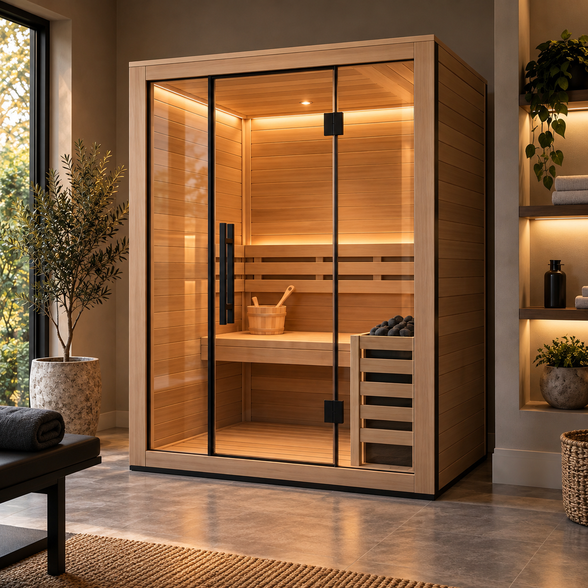 Napa 2-Person Indoor Sauna