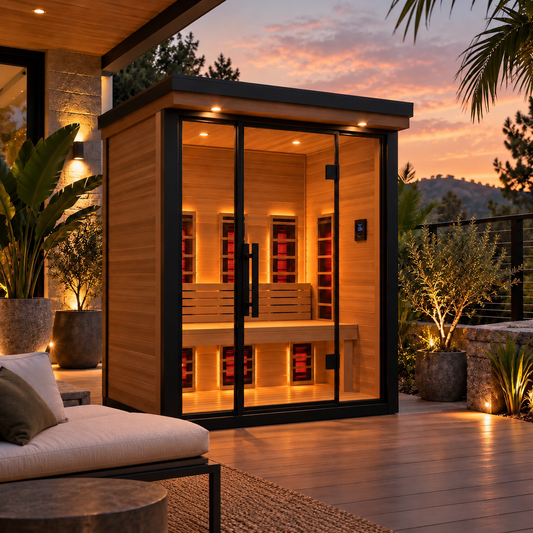 Sedona 3-Person Outdoor Infrared Sauna